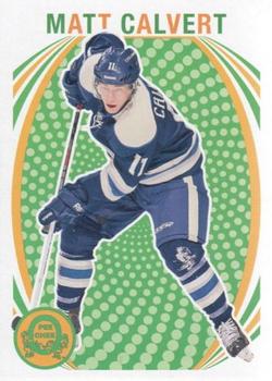 #213 Matt Calvert - Columbus Blue Jackets - 2013-14 O-Pee-Chee - Retro Hockey