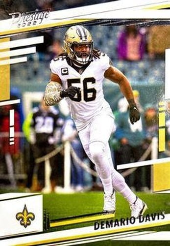 #213 Demario Davis - New Orleans Saints - 2022 Panini Prestige Football