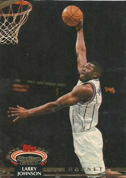 #213 Larry Johnson - Charlotte Hornets - 1992-93 Stadium Club Basketball