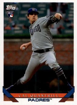 #213 Cal Quantrill - San Diego Padres - 2019 Topps Archives Baseball