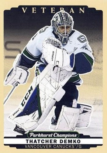 #214 Thatcher Demko - Vancouver Canucks - 2022-23 Parkhurst Champions Hockey
