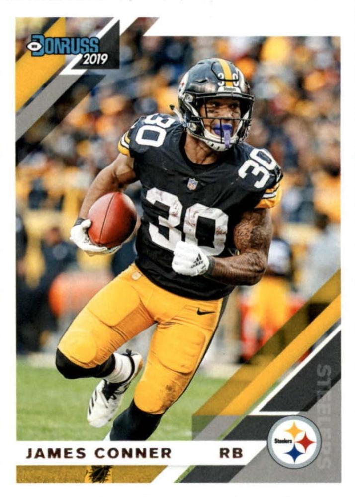 #214 James Conner - Pittsburgh Steelers - 2019 Donruss Football