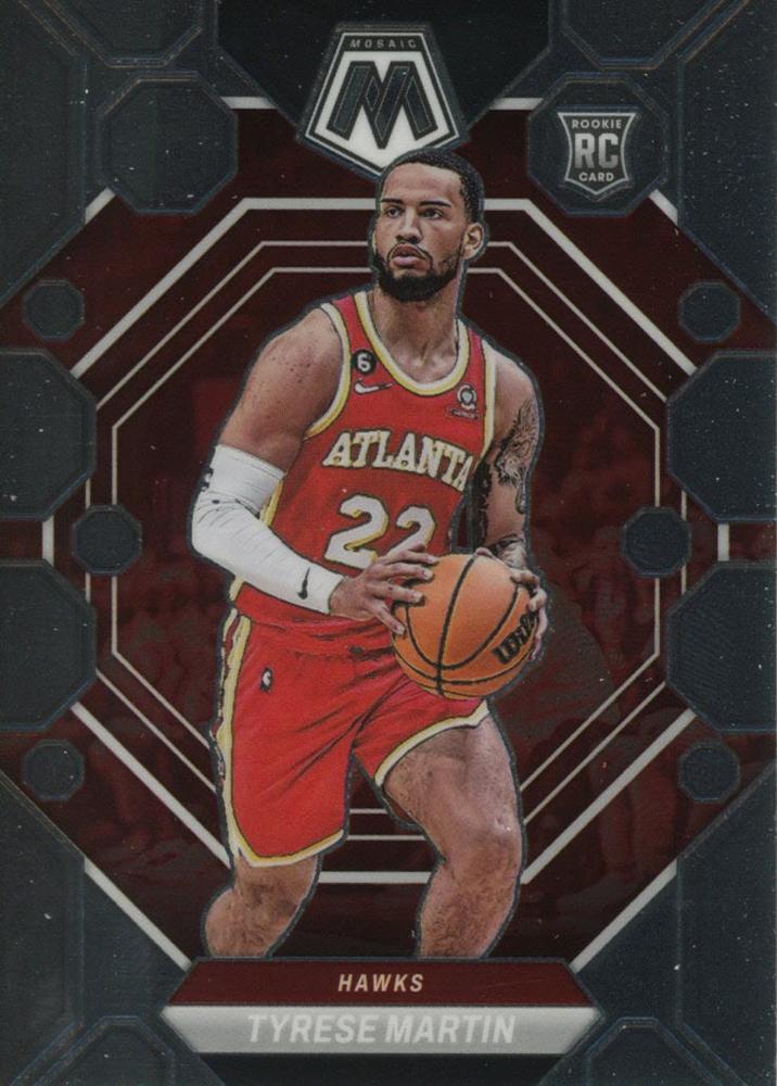 #214 Tyrese Martin - Atlanta Hawks - 2022-23 Panini Mosaic Basketball