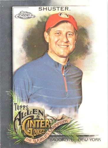 #214 John Shuster - USA - 2022 Topps Allen & Ginter Chrome Baseball