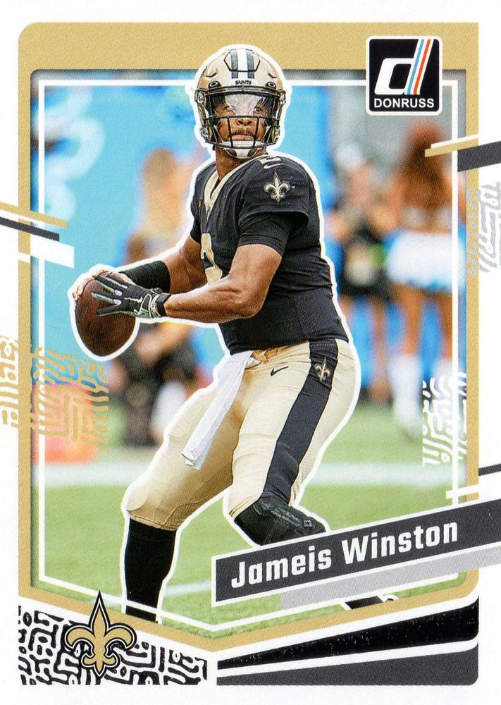#214 Jameis Winston - New Orleans Saints - 2023 Donruss Football