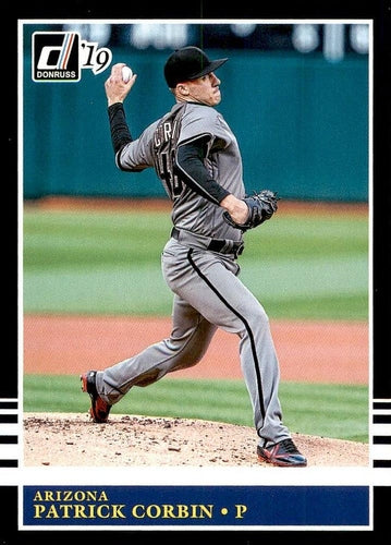 #214 Patrick Corbin - Arizona Diamondbacks - 2019 Donruss Baseball