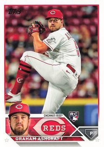 #214 Graham Ashcraft - Cincinnati Reds - 2023 Topps Baseball