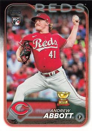 #214 Andrew Abbott - Cincinnati Reds - 2024 Topps Baseball