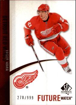 #214 Tomas Tatar - Detroit Red Wings - 2010-11 SP Authentic Hockey