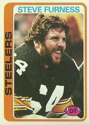 #214 Steve Furness - Pittsburgh Steelers - 1978 Topps Football