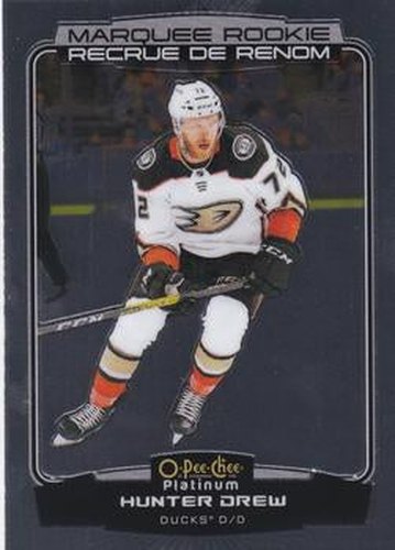 #214 Hunter Drew - Anaheim Ducks - 2022-23 O-Pee-Chee Platinum Hockey