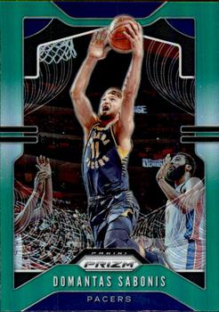 #215 Domantas Sabonis - Indiana Pacers - 2019-20 Panini Prizm - Prizms Green Basketball