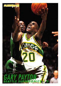 #215 Gary Payton - Seattle SuperSonics - 1994-95 Fleer Basketball