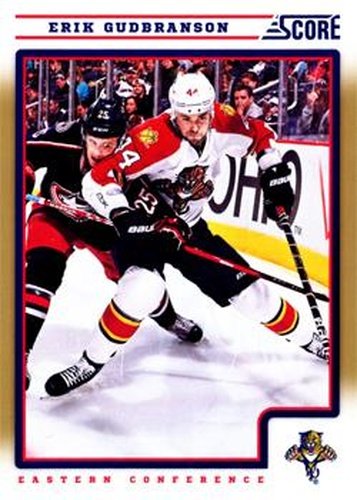 #215 Erik Gudbranson - Florida Panthers - 2012-13 Score - Gold Rush Hockey