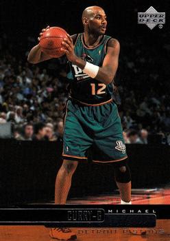 #215 Michael Curry - Detroit Pistons - 1999-00 Upper Deck Basketball