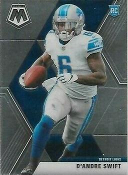 #215 D'Andre Swift - Detroit Lions - 2020 Panini Mosaic Football