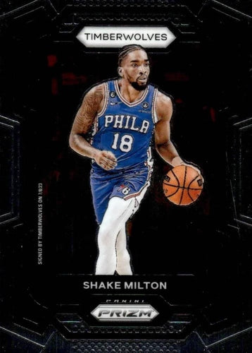 #215 Shake Milton - Minnesota Timberwolves - 2023-24 Panini Prizm Basketball
