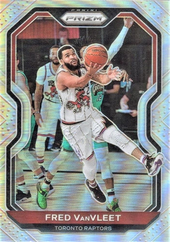 #215 Fred VanVleet - Toronto Raptors - 2020-21 Panini Prizm - Silver Prizms Basketball