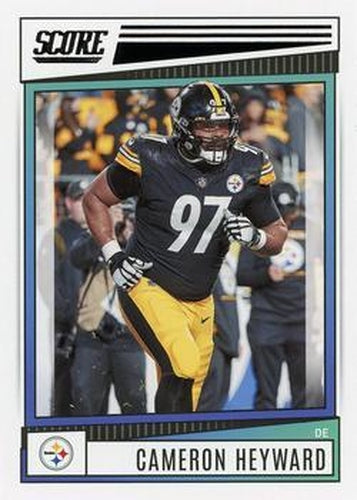 #215 Cameron Heyward - Pittsburgh Steelers - 2022 Score Football