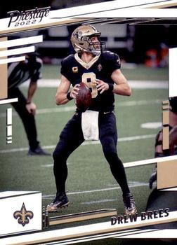 #215 Drew Brees - New Orleans Saints - 2022 Panini Prestige Football