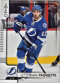 #215 Cedric Paquette - Tampa Bay Lightning - 2017-18 O-Pee-Chee Hockey