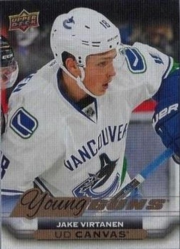 #C215 Jake Virtanen - Vancouver Canucks - 2015-16 Upper Deck - UD Canvas Hockey
