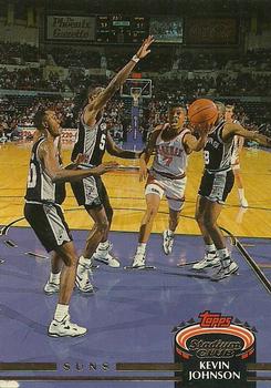 #216 Kevin Johnson - Phoenix Suns - 1992-93 Stadium Club Basketball