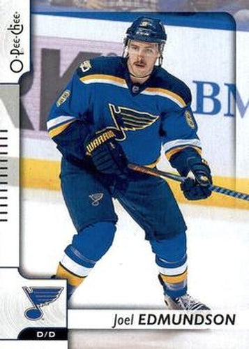 #216 Joel Edmundson - St. Louis Blues - 2017-18 O-Pee-Chee Hockey