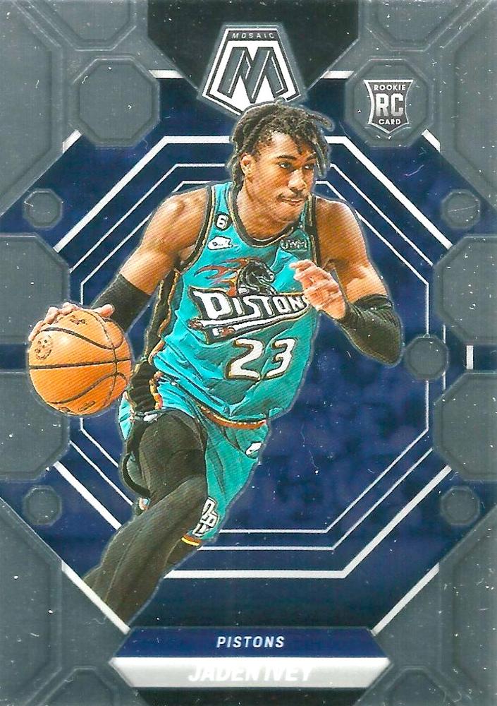 #216 Jaden Ivey - Detroit Pistons - 2022-23 Panini Mosaic Basketball