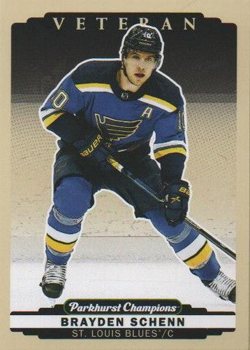 #216 Brayden Schenn - St. Louis Blues - 2022-23 Parkhurst Champions Hockey