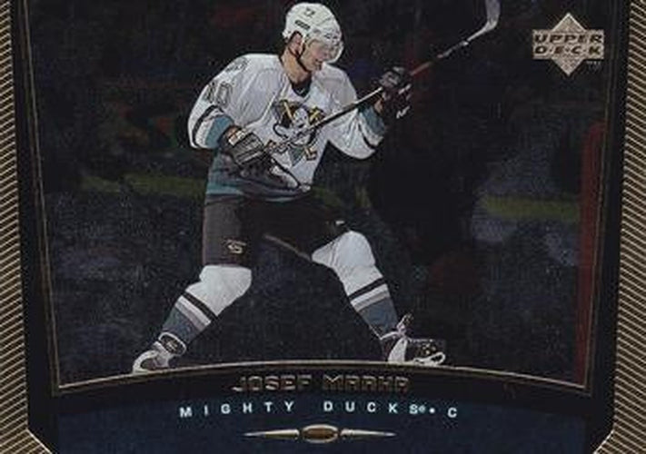 #216 Josef Marha - Anaheim Mighty Ducks - 1998-99 Upper Deck Gold Reserve Hockey