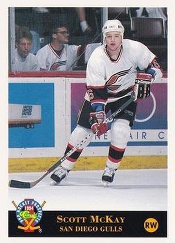 #216 Scott McKay - San Diego Gulls - 1994 Classic Pro Hockey Prospects Hockey