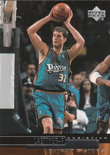 #216 Christian Laettner - Detroit Pistons - 1999-00 Upper Deck Basketball