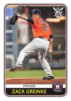#217 Zack Greinke - Houston Astros - 2020 Topps Big League Baseball