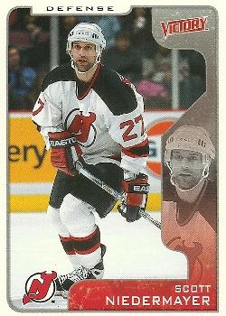 #217 Scott Niedermayer - New Jersey Devils - 2001-02 Upper Deck Victory Hockey