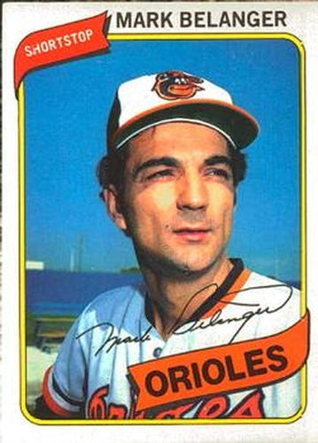#217 Mark Belanger - Baltimore Orioles - 1980 O-Pee-Chee Baseball