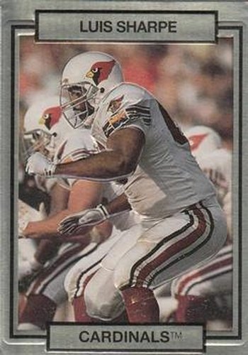 #217 Luis Sharpe - Phoenix Cardinals - 1990 Action Packed Football