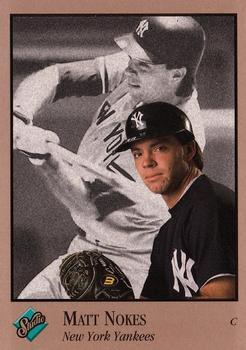 #217 Matt Nokes - New York Yankees - 1992 Studio Baseball