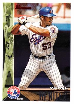 #217 Yamil Benitez - Montreal Expos - 1995 Bowman Baseball