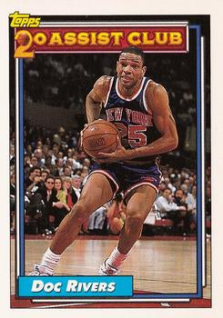 #217 Doc Rivers - New York Knicks - 1992-93 Topps Basketball