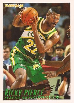 #217 Ricky Pierce - Seattle SuperSonics - 1994-95 Fleer Basketball