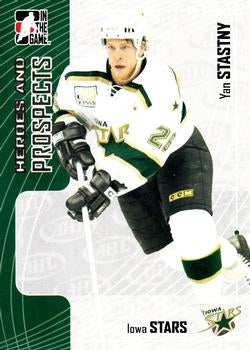 #218 Yan Stastny - Iowa Stars - 2005-06 In The Game Heroes and Prospects Hockey