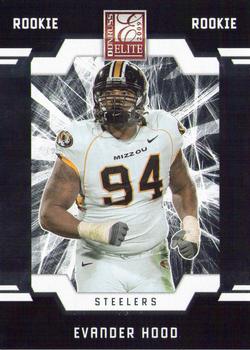 #218 Evander Hood - Pittsburgh Steelers - 2009 Donruss Elite Football