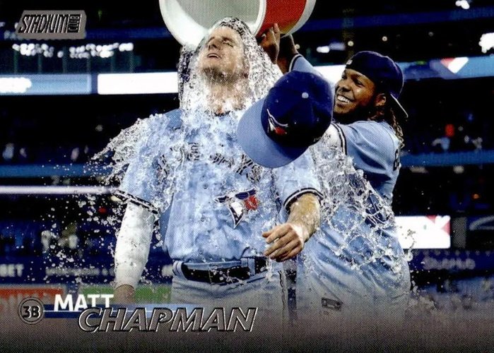 #218 Matt Chapman - Toronto Blue Jays - 2023 Stadium Club Baseball