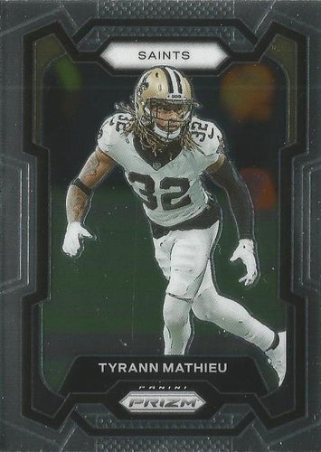 #218 Tyrann Mathieu - New Orleans Saints - 2023 Panini Prizm Football