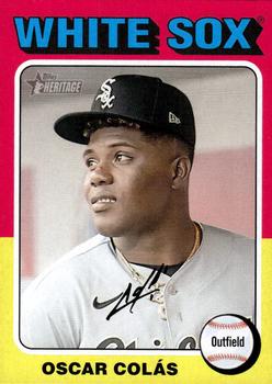#218 Oscar Colás - Chicago White Sox - 2024 Topps Heritage Baseball