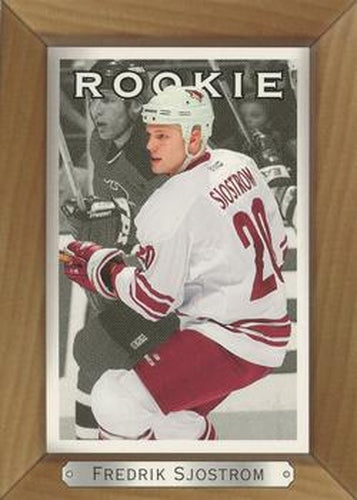 #218 Fredrik Sjostrom - Phoenix Coyotes - 2003-04 Upper Deck Beehive Hockey