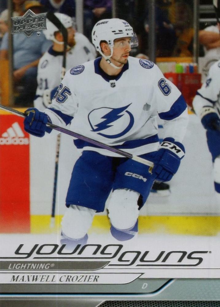 #218 Maxwell Crozier - Tampa Bay Lightning - 2024-25 Upper Deck Hockey