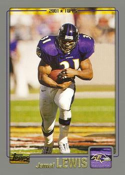 #218 Jamal Lewis - Baltimore Ravens - 2001 Topps Football