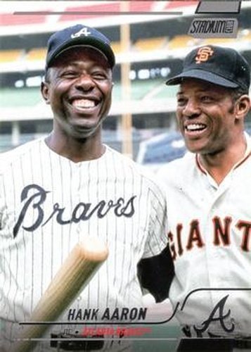 #218 Hank Aaron - Atlanta Braves - 2022 Stadium Club Baseball